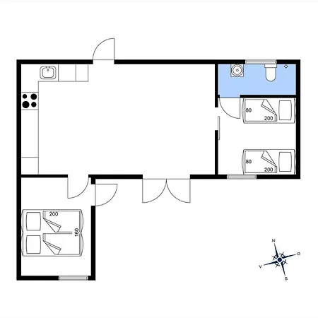 Holiday home 1442-aakirkeby-poseregardsvejen-33 Vester Somarken
